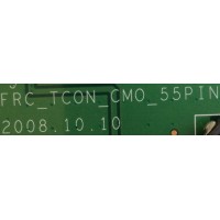 T-CON / SAMSUNG / M35-D033783 / FRC_TCON_CMO_55PIN / PANEL V400H1-LH3 / MODELO LN40B610A5FXZA