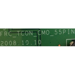 T-CON / SAMSUNG / M35-D033783 / FRC_TCON_CMO_55PIN / PANEL V400H1-LH3 / MODELO LN40B610A5FXZA