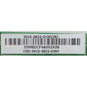 MAIN / SHARP / 9LE363228220395 / 3632-2822-0150 / 9LE363228220395 / 0171-2271-5902 / PANEL 