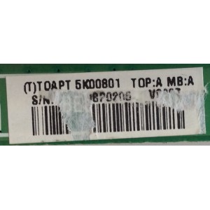 TARJETA PC / VIZIO / CBPFTQAPT5K00801 / (T)TQAPT5K00801 / 715G4226-T02-000-005F / PANEL LC420WUH-SCA1 / MODELO E421VA