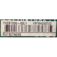 MAIN / LG / EBT64290722 / EAX66882503(1.0) / 64290722 / 60EBT000-023U / PANEL HC550EGN / MODELO 55UH6030-UC BUSFLJR