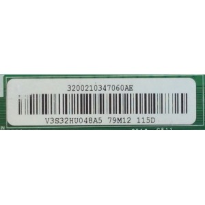 MAIN / SAMSUNG / BN81-15727A / V3S32HU048A5 / V3S32HU048A0 / PANEL BOEI320WX1 / MODELO UN32J400DCFXZA
