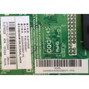 MAIN / FUENTE / (COMBO) / ELEMENT / 22002A0028ST-P5 / TP.MS3393.PB851 / H15051127 / PANEL BOEI320WX1 / MODELO ELEFW328