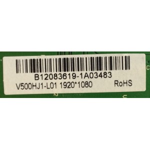 MAIN / SCEPTRE / B12083619 / T.RSC8.82B 12062 / IR1207013 / PANEL V500HJ1-L01 / MODELO X505BV-FHD