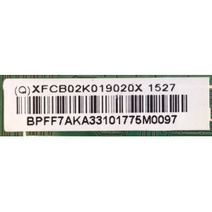 MAIN / VIZIO / 756TXFCB02K0190 / 715G7487-M01-001-004K / CBPFF7AKX1 / PANEL TPT315B5-WHBN0.K / MODELO E32H-C1 LTTUSJCR
