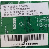 MAIN / FUENTE / (COMBO) / ELEMENT / 3200282494 / TP.MS3393T.PB758 / H17020353 / PANEL BOEI320WXL1-01 / DISPLAY HV320WHB-N81 / MODELO ELEFW328