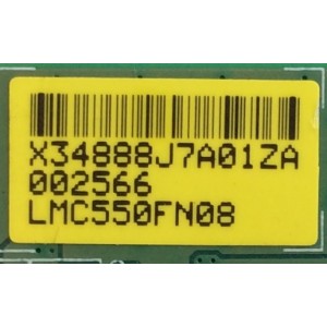 T-CON / LJ94-34888J / 15Y_GU11BPCMTA4V0.1 / PANEL LCM550FN08 / MODELO E4SFT5517 K7G5M