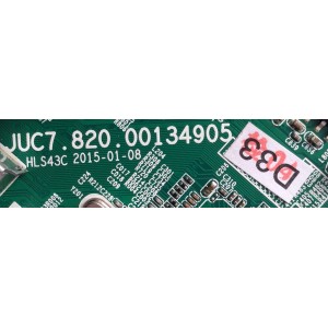 MAIN / FUENTE / (COMBO) / HITACHI / 999E5M / JUC7.820.00134905 / PANEL C390X15-E4-A-G3 / 