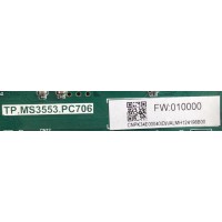 MAIN / FUENTE / (COMBO) / TOSHIBA / H17020287 / TP.MS3553.PC706 / 144198 / PANEL K430WDRC / MODELO 43L420U