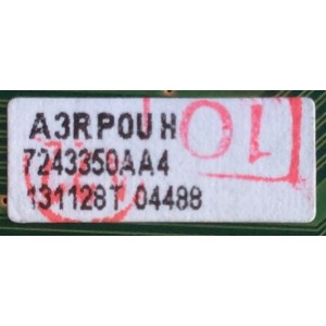 MAIN / PHILIPS / A3RP0MMA-001 / A3RP0UH / BA37U0G0401 2 / PANEL U3GPOXH / MODELO 40PFL4908/F7