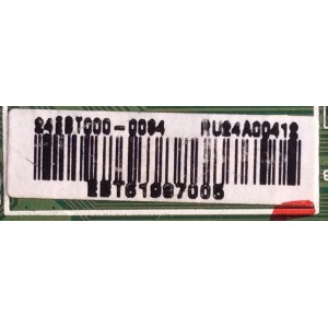 MAIN / LG / EBT61987005 / EAX64437505(1.0) / PANEL T320HVN01.4 / MODELO  32CS560-UE AUSDLUR