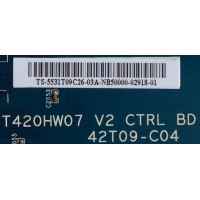 T-CON / INSIGNIA / 55.31T09.C26 / T420HW07 V2 / PANEL T420HW07 V.2 / MODELOS NS-32L550A11 / 32LB45RQ / L32S504