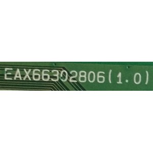 MAIN / LG / EBT63987101 / EAX66302806 / 61EBT000-00V4 / PANEL LC430EUE / MODELO 43LX340H-UA