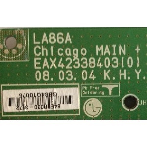 MAIN / LG / AGF55790501 / EAX42338403 / 84EBR030-3872 / PANEL LK520D3LZ97 / MODELO 52LG70-UA AUSSLJM 