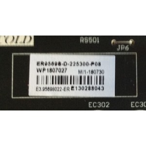 FUENTE DE PODER PARA TV RCA / NUMERO DE PARTE AE0050456 / ER9569S REV:1.0 / ER9569S-D-225300-P08 / PANEL HV650QUB-N90 / MODELO RNSMU6536