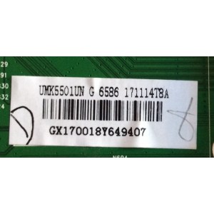 MAIN / JVC 515C65864M01 / 35022747 / UMK5501UN / LSC546PU1L01 / 171114T8A / 2010031195 / PANEL LSC650FN04 / MODELO LT-65MA877 