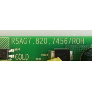 MAIN / FUENTE (COMBO) / SHARP 210684 / RSAG7.820.7456/ROH / HU40N2178FW(BOM1) / 182628 / PANEL JHD396N2F01-KSQL / MODELO LC-40Q5020U 