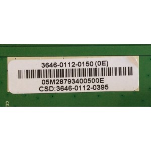 MAIN / VIZIO 3646-0112-0395 / 0171-2271-2910 / 3646-0112-0395R / PANEL T460HW03 V.1 / MODELO VW46LFHDTV20A