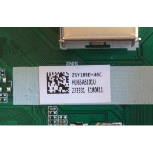 MAIN / SHARP / F18080964 / T.MS3686T.U701 / HV650QUB-N90 / HU65A6101U / 233331 / E180811 / PANEL HD650S1U71 /S0/GM/ MODELO LC65Q6020U 