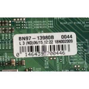 MAIN / SAMSUNG / BN94-12794B / BN41-02635A / BN97-13980B / PANEL CY-NN040HGLV2H / CY-NN040HGLV4H / MODELOS UN40NU7100FXZA FA01 UN40NU7200FXZA