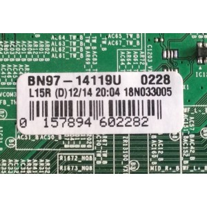 MAIN / SAMSUNG BN94-12928P / BN41-02636A / BN97-14119U / PANEL`S CY-SN075FLLV2H / CY-SN075FLLV4H / MODELOS UN75NU8000FXZC / UN75NU800DFXZA / UN75NU800DFXZA FB03 / UN75NU800DFXZA FA03