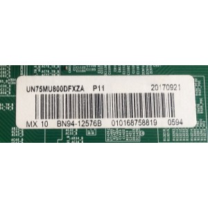 MAIN / SAMSUNG / BN94-12576B / BN97-13538T / BN41-02570B / PANEL  CY-KM075FLLV9H / MODELO UN75MU800DFXZA FB03