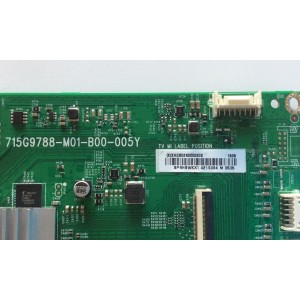 MAIN / VIZIO / 756TXICB0QK0020 / 715G9788-M01-B00-005Y / XHCB02K022520X / S1808245885 / PANEL TPT650UA-QVN06.U   REV:S300AH / MODELO D65-F1 