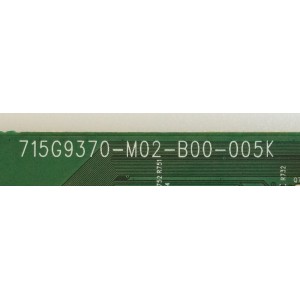 MAIN / VIZIO / XICB0QK003 / 756XICB0QK003 / 715G9370-M02-B00-005K / (X)XICB0QK003040X / S1807006530 / E243951 / PANEL T650QVF09.0  XXXXX / MODELO PQ65-F1 LTMAXRKU