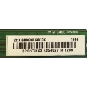 MAIN / VIZIO / 756TXICB0QK013 / 715G9370-M02-B00-005K / 756TXICB0QK001 / (X)XICB0QK013010X / PANEL T650QVF09.1 XXXXX / MODELO P65-F1 LTMAXILU