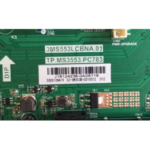 MAIN / FUENTE / COMBO / INSIGNIA / J18124236 / TP.MS3553.PC783 / 3MS553LCBNA.01 / 02-SW353B-C010012 / PANEL LVF550CSDX -E13 V2 / MODELO NS-55D510NA19