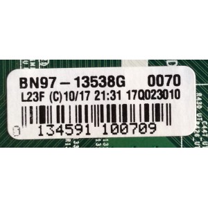MAIN / SAMSUNG / BN94-12295M / BN41-02570B / BN97-13538G / PANEL CY-SM065FLLV9H / MODELO UN65MU8000FXZA FC05 /  UN65MU800DFXZA FC05