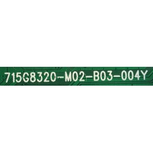 MAIN / VIZIO / XICB02K019020X / 715G8320-M02-B03-004Y / (X)XICB02K019020X / PANEL TPT430H3-HVN01U REV:S272R / MODELO D43F-F1 LTTWVOU