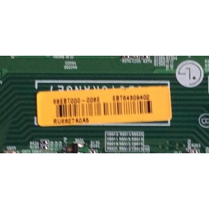 MAIN / LG / EBT64309402 / EAX66752803(1.5) / MGJ649619 / PANEL LC490DGG (FJ)(M5) / MODELO 49UH6500-UB. BUSZLJR 