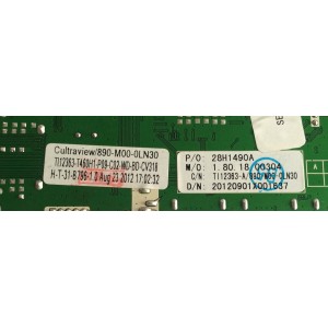 MAIN / WESTINGHOUSE / TI12363 / CV318H-T / 28H1490A / 890-M00-0LN30 / PANEL T460H1-P09-C02 / MODELO CW46T9FW TW-73711-T046B