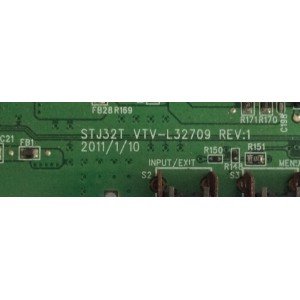 MAIN/TOSHIBA/75023541/STJ32T VTV-L32709/431C3J51L11/461C3J51L11/PANEL V400H1-L10 Rev.C1/MODELO 40E210U