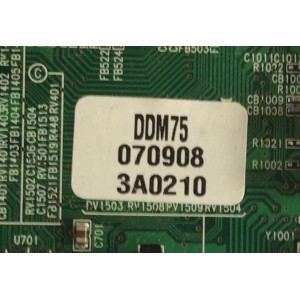 MAIN / SCEPTRE / DDM75 / 70908 / 3A0210 / PANEL  T460HW02 V1 / MODELO X46BV-FULLHD