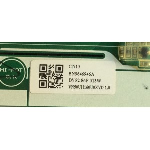 MAIN FUENTE COMBO PARA TV SAMSUNG ORIGINAL 4K UHD HDR SMART TV / NUMERO DE PARTE BN96-46946A / VN50UH160 / BN9646946A / KANT-SU / SUSTITUTA BN96-49475A / PANEL'S CY-NN050HGNV6H / CY-NN050HGNVJH / MODELOS UN50NU6900FXZA DA01 / UN50NU6950FXZA DA01