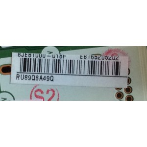 MAIN / LG / EBT65205202 / EAX67910507 / 64712802 / 86465401 / 81PRSLOM-001J / PANEL LC490EQG(FL)(M3) / MODELO 49K8000PUA.AUSWLJR