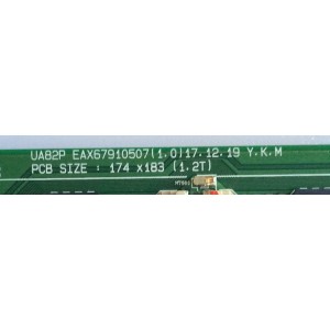 MAIN / LG / EBT65205202 / EAX67910507 / 64712802 / 86465401 / 81PRSLOM-001J / PANEL LC490EQG(FL)(M3) / MODELO 49K8000PUA.AUSWLJR