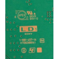 LED DRIVER / 1-981-457-14 / 173638814 / K048G-340A / PANEL YM7F490HNG01 / MODELO XBR-49X800E