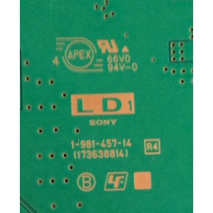 LED DRIVER / 1-981-457-14 / 173638814 / K048G-340A / PANEL YM7F490HNG01 / MODELO XBR-49X800E