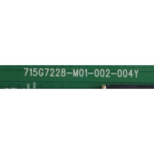 MAIN / SHARP / XGCB0QK039 / 715G7228-M01-002-004Y / PANEL TPT315B5-HVN05.A  REV:S800H / MODELO LC-32LB481U