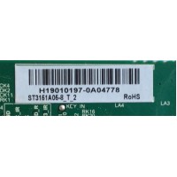 MAIN  TOSHIBA / CN2T1D200010ID / H19010197 / TD.T950.61 / FW:1626+93 / PANEL ST3151A05-8 / MODELO 32LF221U19