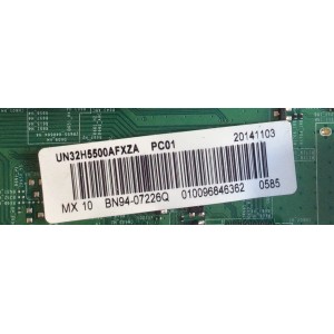 MAIN / SAMSUNG / BN94-07226Q / BN97-08154D / BN41-02157B / PANEL CY-GH032BGLV2H / MODELO UN32H5500AFXZA TS01 