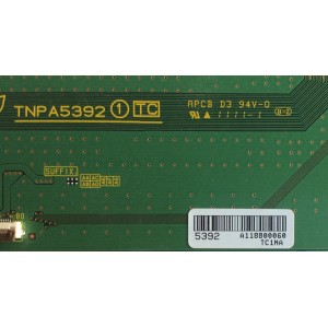 T-CON INTERFASE  PANASONIC / TNPA5392TC / TNPA5392 / PANEL VVX37F101G00 / MODELO TC-L37E3 