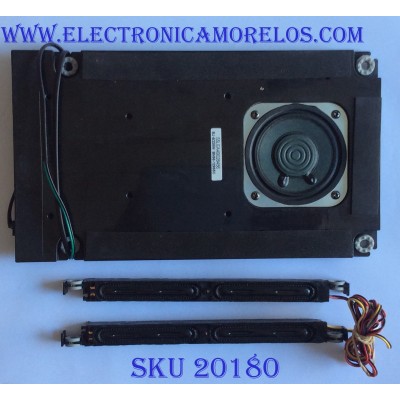 KIT DE BOCINAS PARA TV / SAMSUNG / BN96-12965C / 12942A / BN96-12965C / 50LEA4B028456 / PANEL LTF550HJ03 / MODELO 