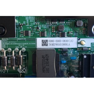 MAIN / FUENTE / (COMBO) / SAMSUNG / 0980-0900-0830 / VN43US100 / ML41A050495A / PANEL HV430QUB-N1A / MODELO UN43NU6900FXZA RZ03
