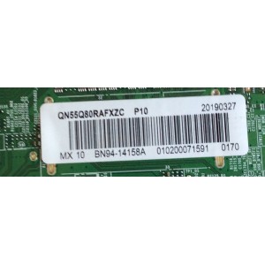 MAIN / SAMSUNG / BN94-14158A / BN41-02695A / BN97-15505M / PANEL CY-TR055FLAV2H / MODELO QN55Q80RAFXZA AA01