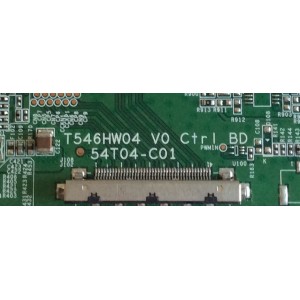 T-CON / TOSHIBA / 55.54T05.C01 / 5554T05C01 / T546HW04 / 54T04-C01 / PANEL T546HF01 V.0 XXXXG / MODELO 55SL417U