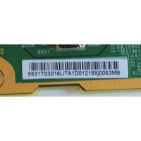 T-CON / SAMSUNG / 5531T03016 / 05A30-1A / PANEL T315XW02 V0 / MODELO LE32R72